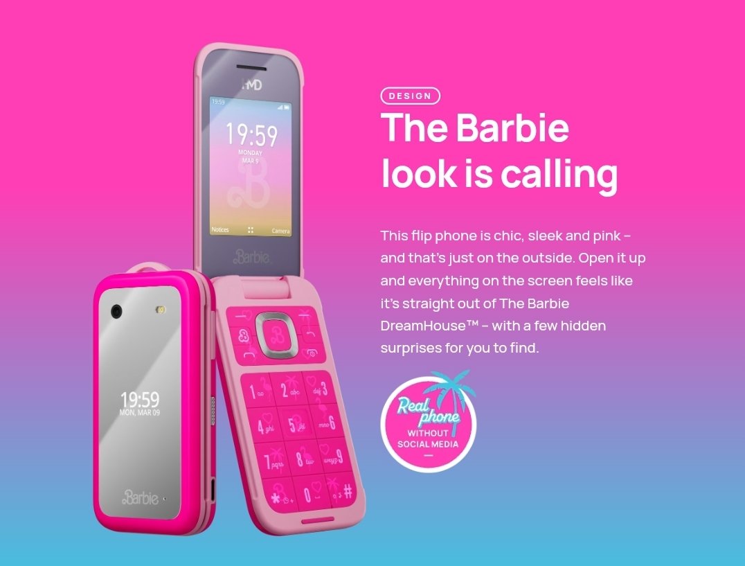 HMD Barbie Phone